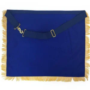 Past Master Blue Lodge Aprons - California Regulation Apron & Sun Apron Bullion Hand Embroidered Vinework