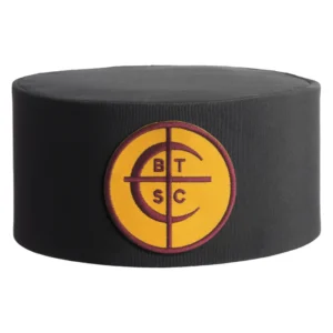The Council of Crusaders PHA Crown Cap - Black with Round Gold Patch