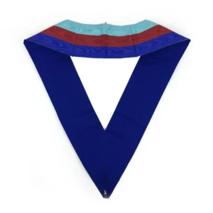 Grand Officers Royal Arch Chapter Collar - Three Colour Moire