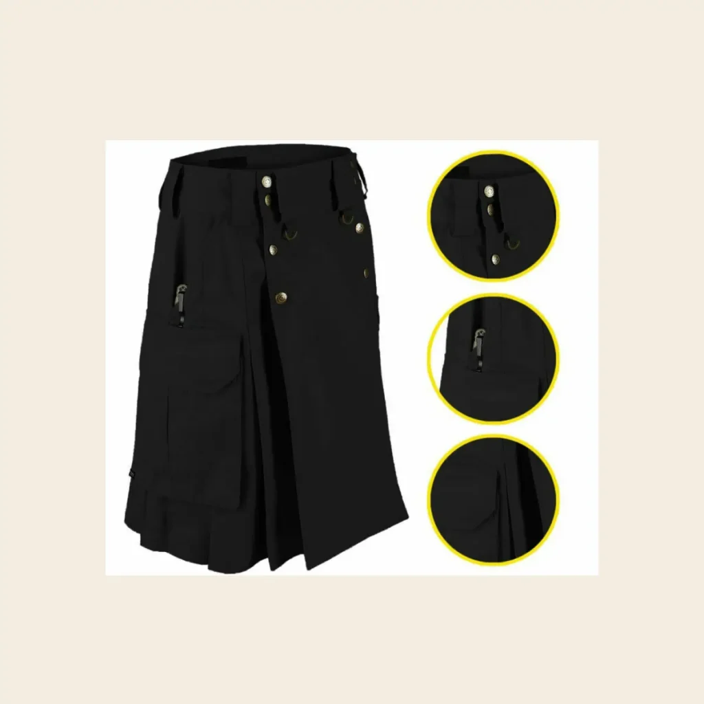 black tactical mens combat cargo