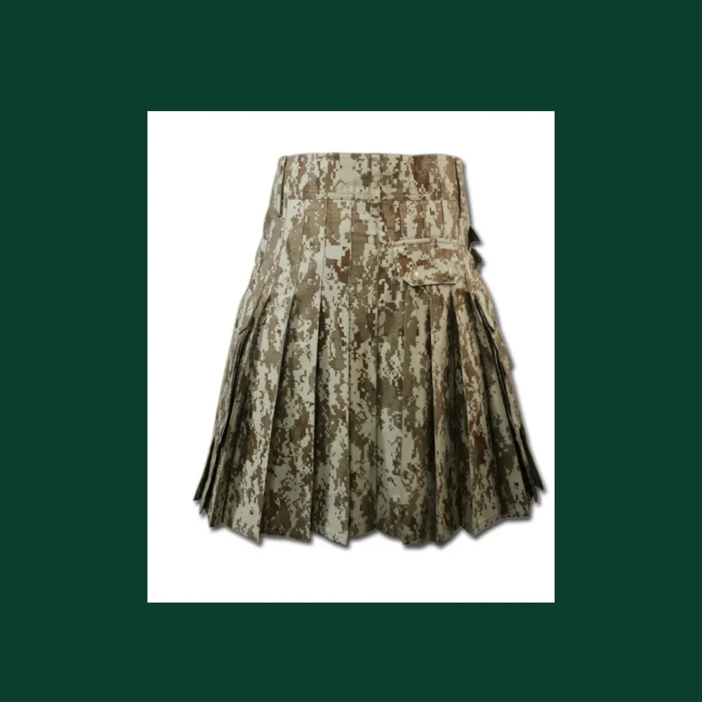 desert digital camo kilt