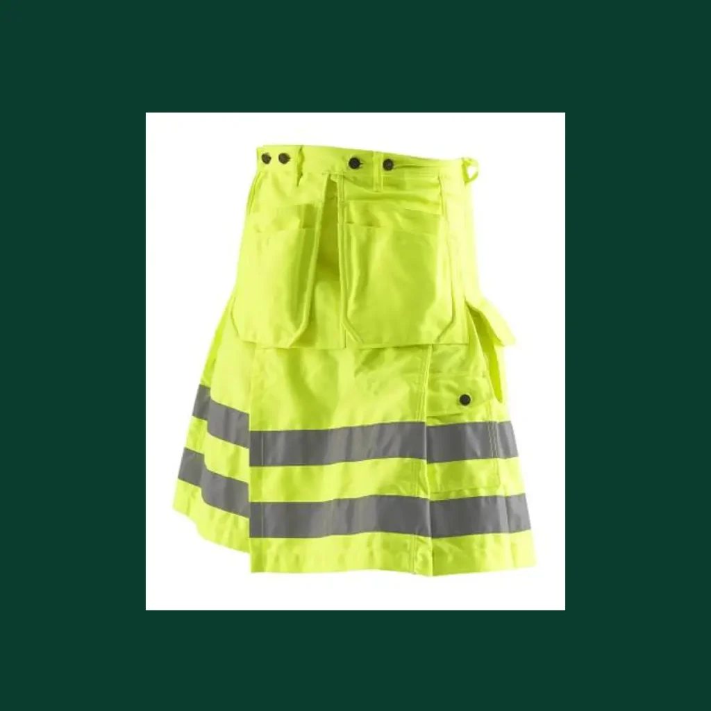 fire fighter high visibility kilt
