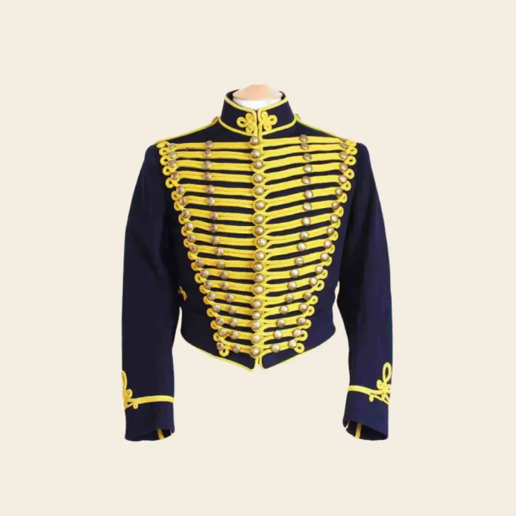 gloucestershire napoleonic hussars uniform tunic