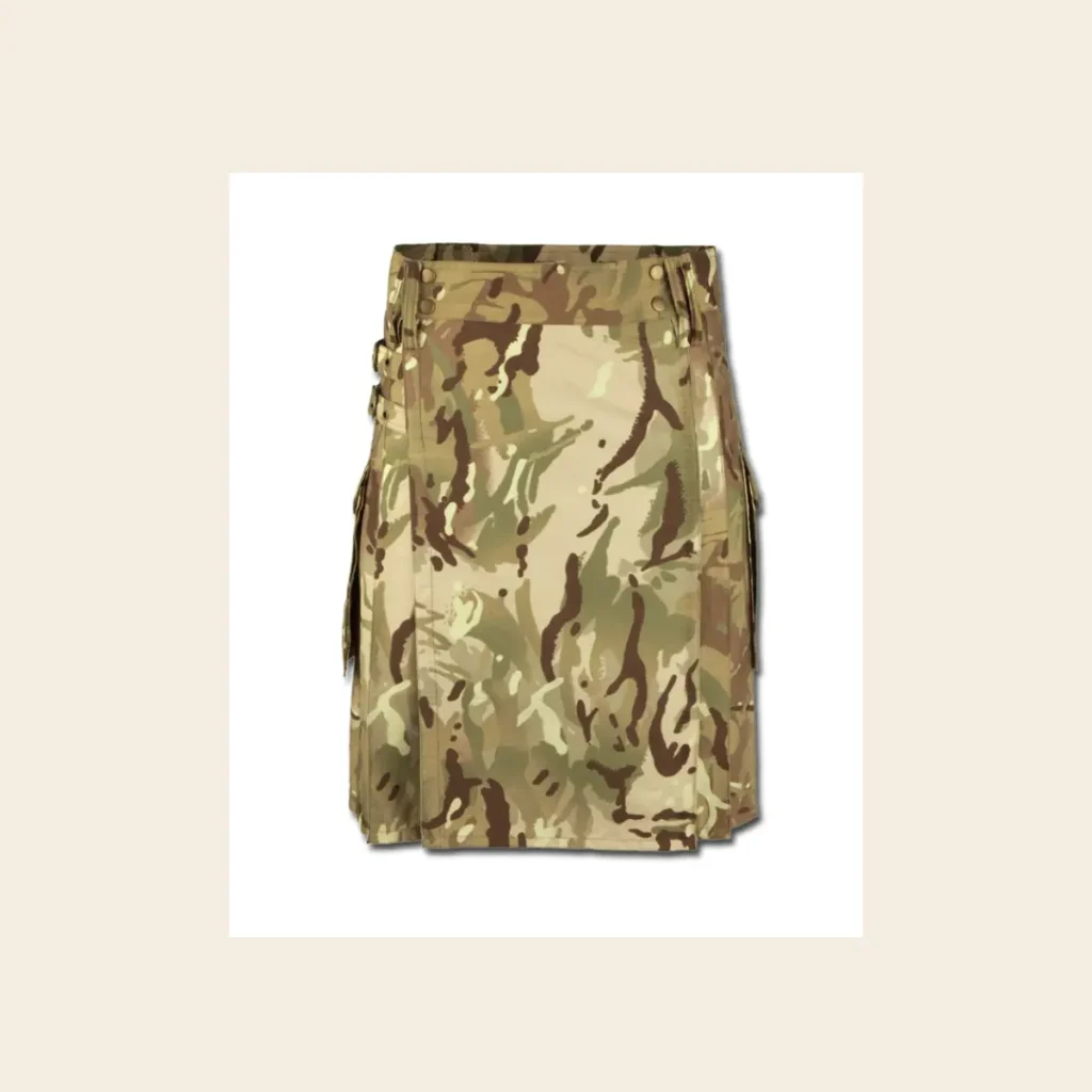 highlander combat kilt camo