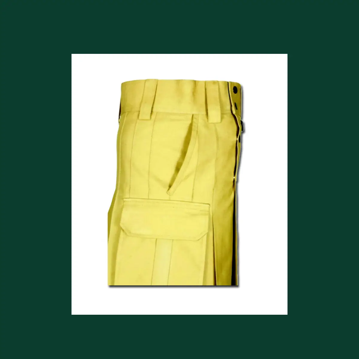 how slash pocket kilt for elegant men is finished