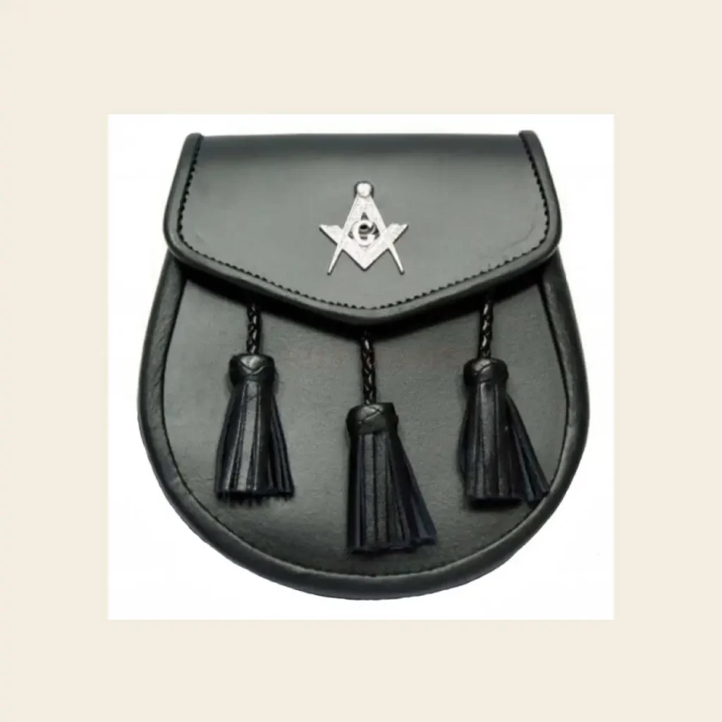 masonic leather sporran
