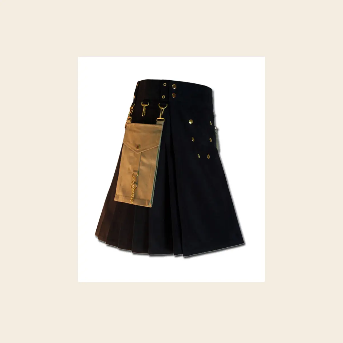 measure before contrast pocket kilt for royal men