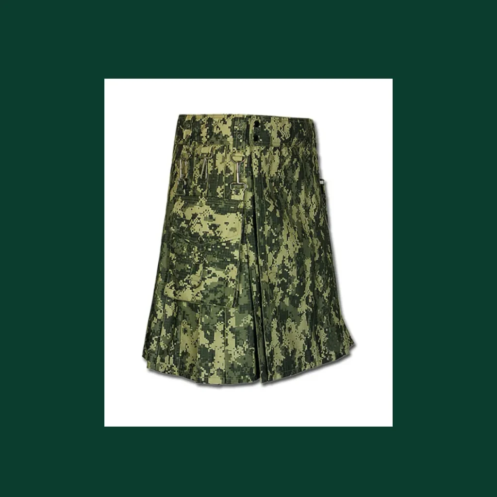 sage digital camo kilt