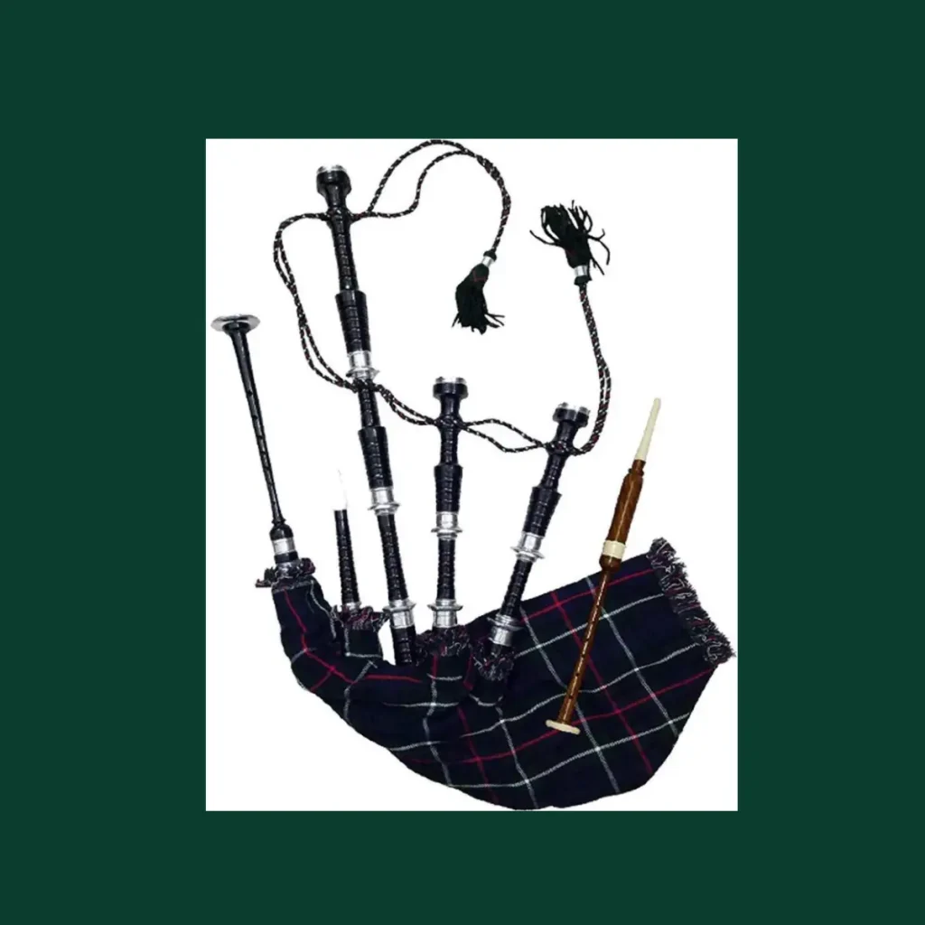 scottish bagpiper kilt outfit