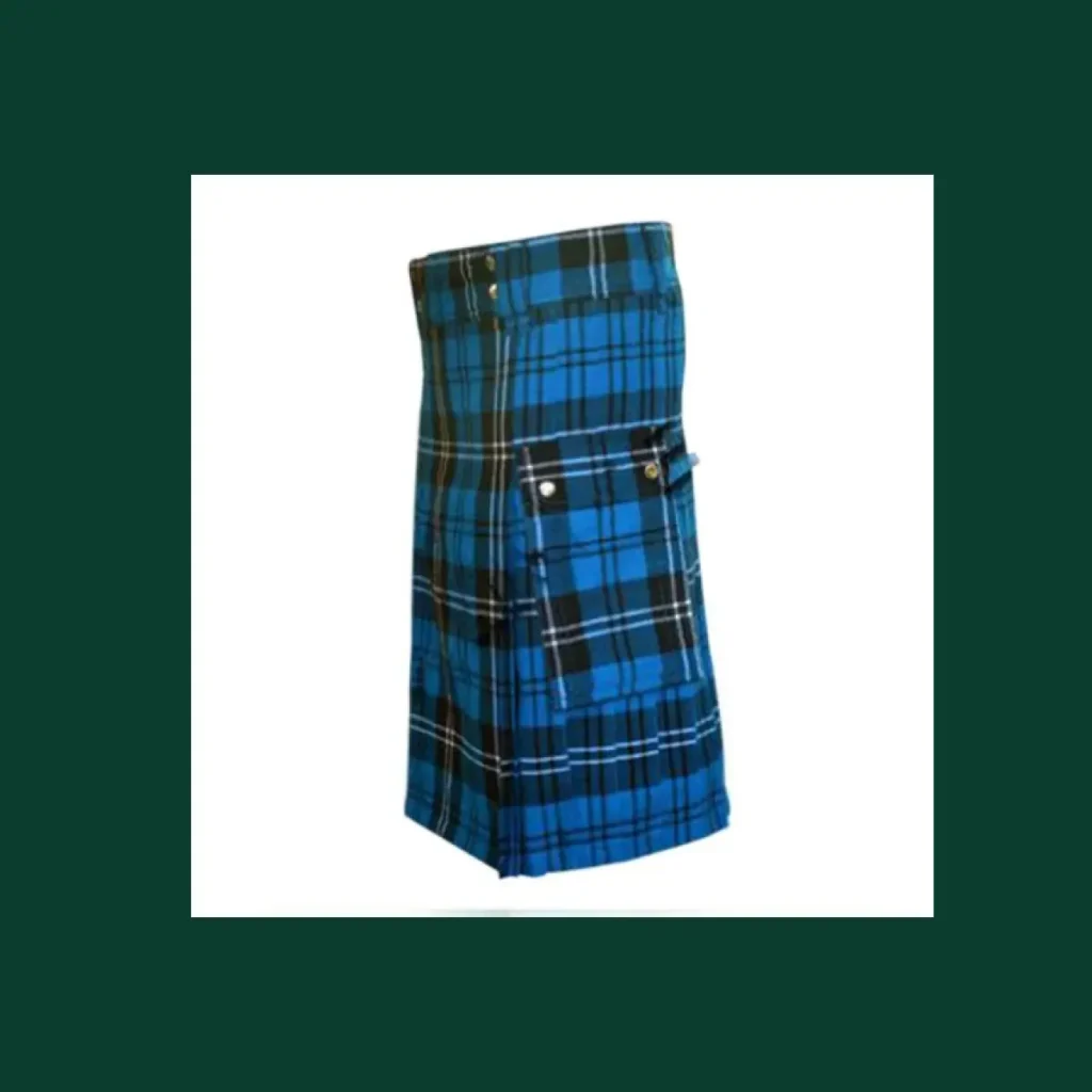 scottish highland kilt authentic woven tartan