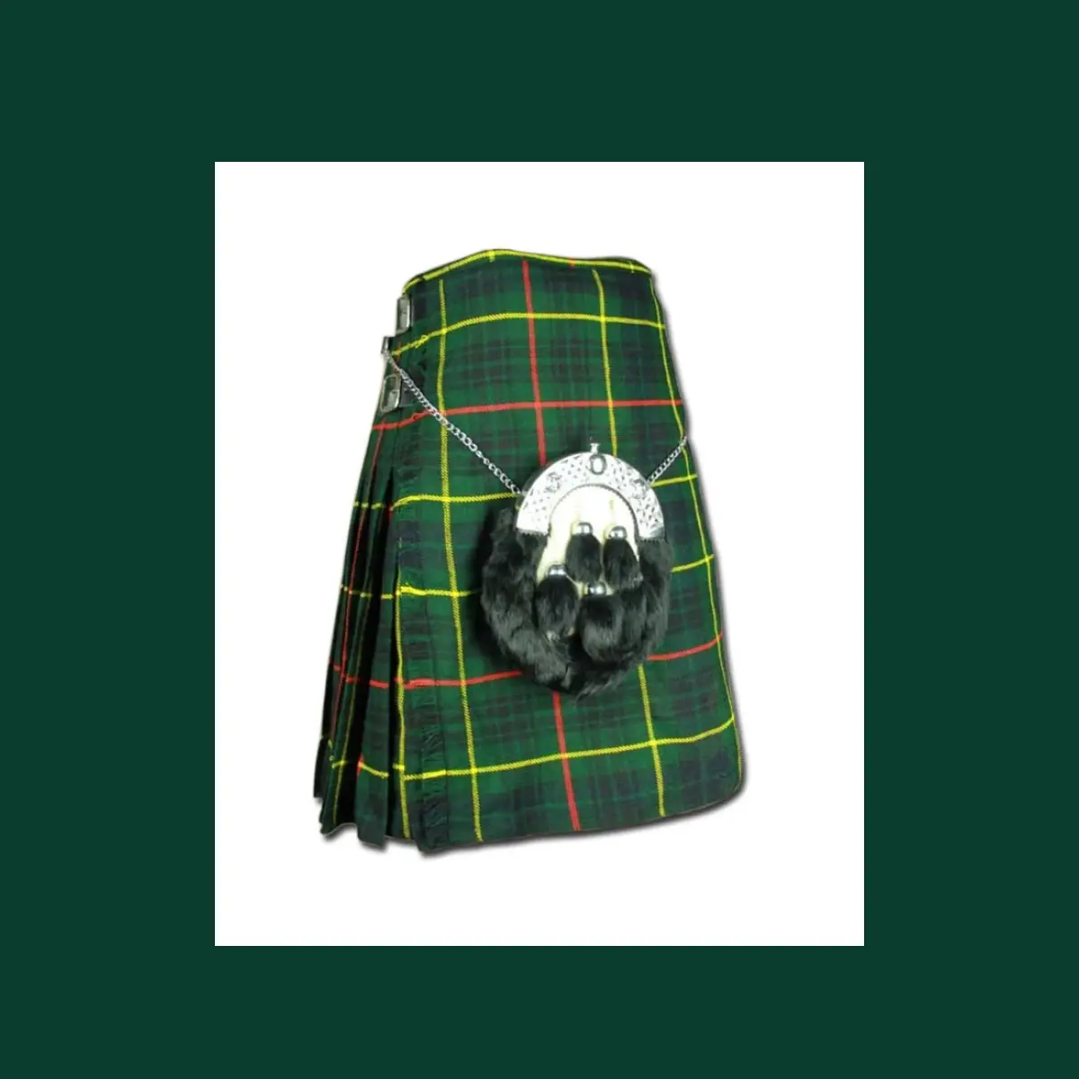 scottish kilt material