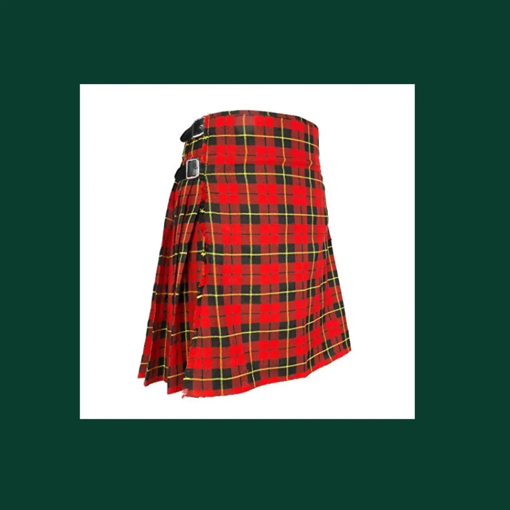 scottish kilt tartan fabric per yard