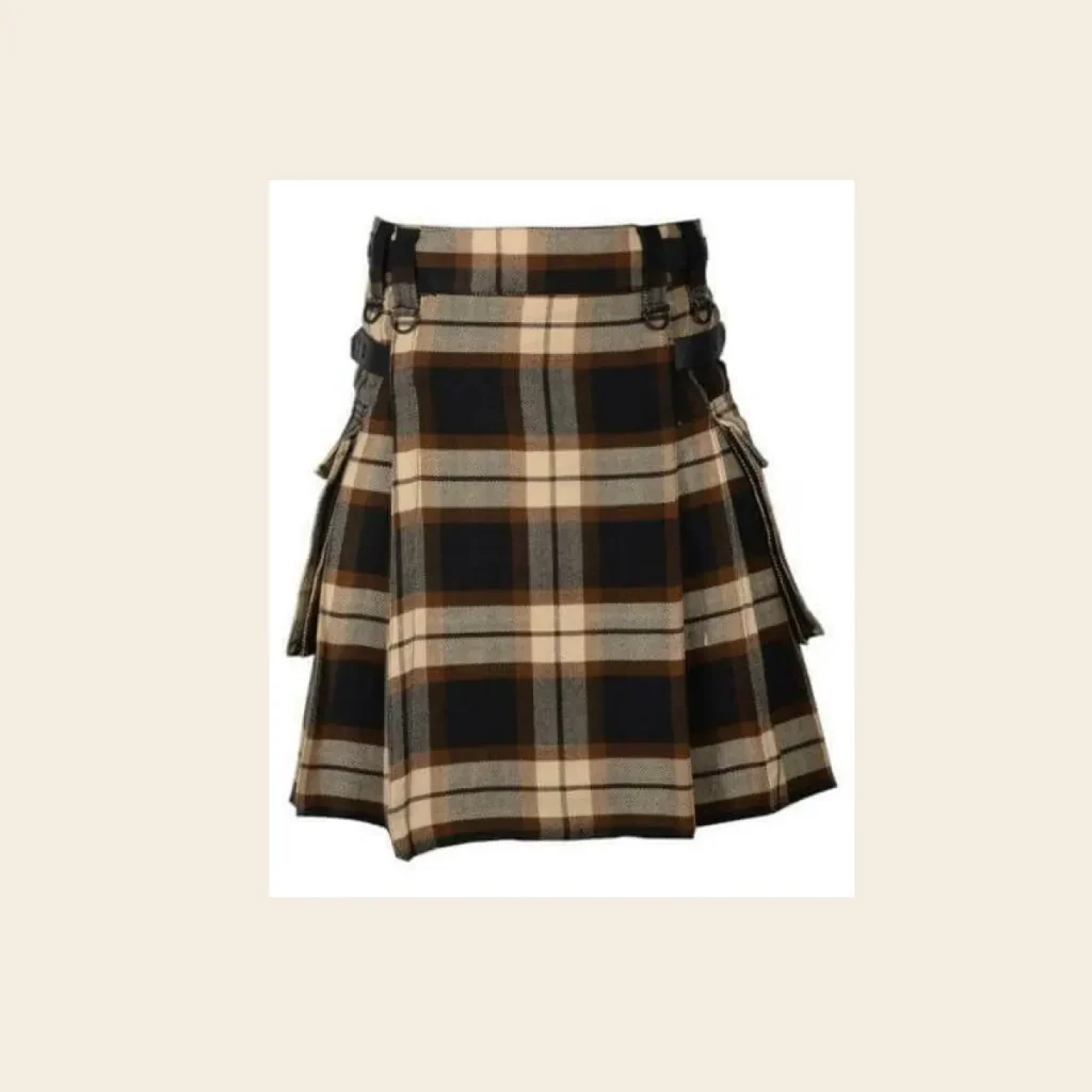 scottish leather kilt belt
