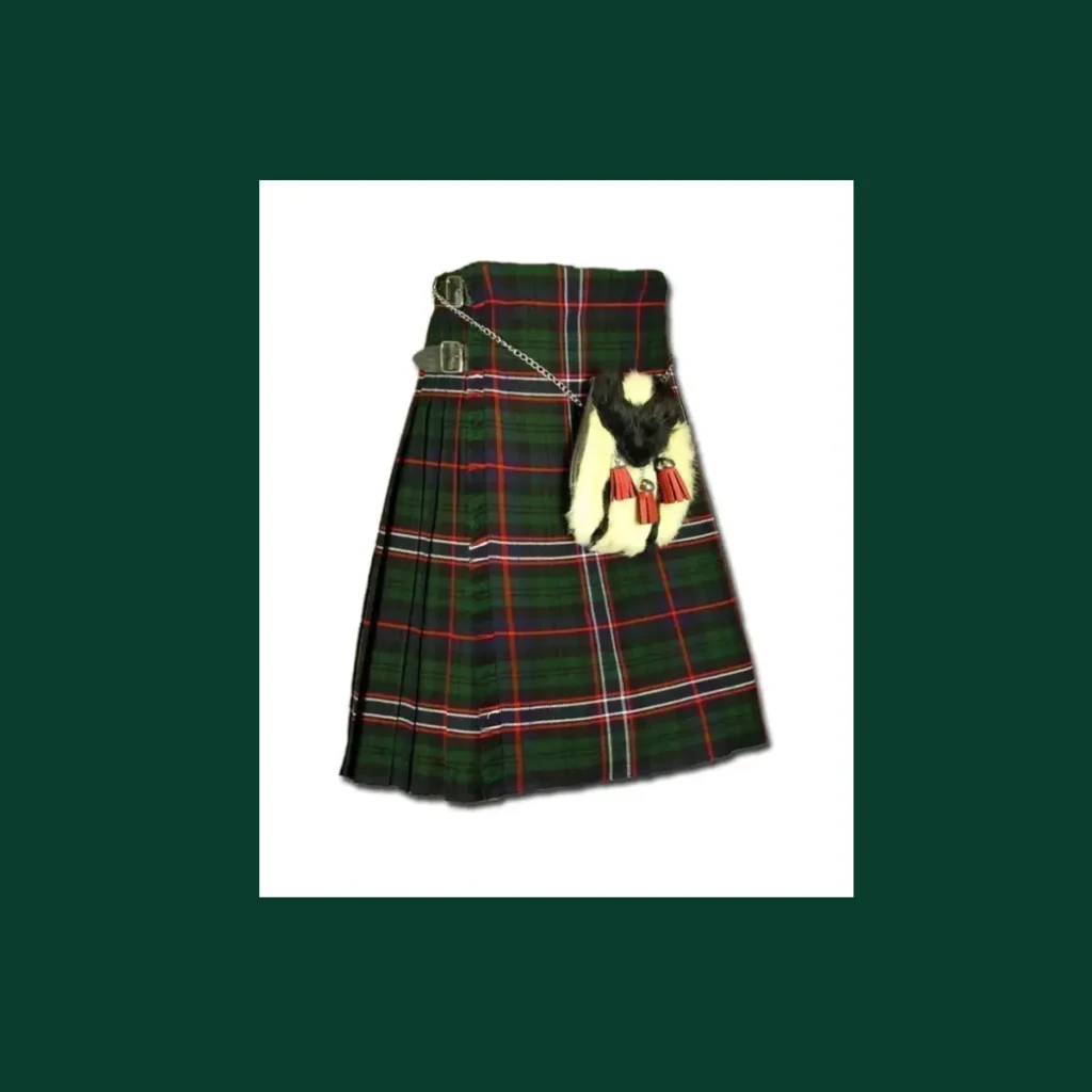 scottish national tartan kilt outfit