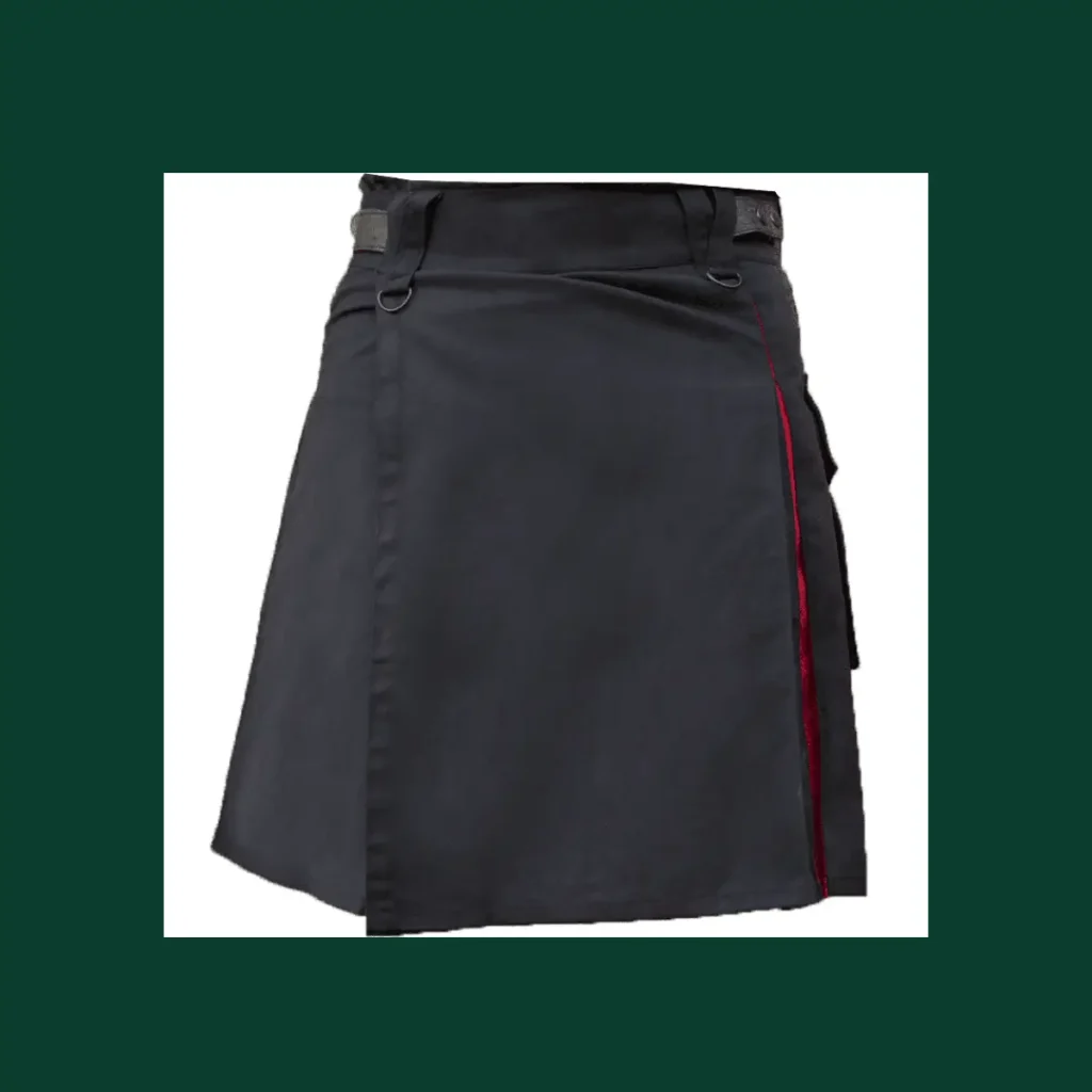 skc black red hybrid kilt