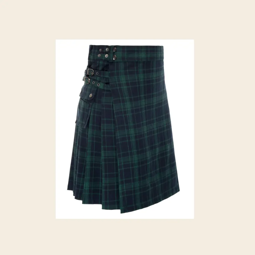 traditional scottish kilt man
