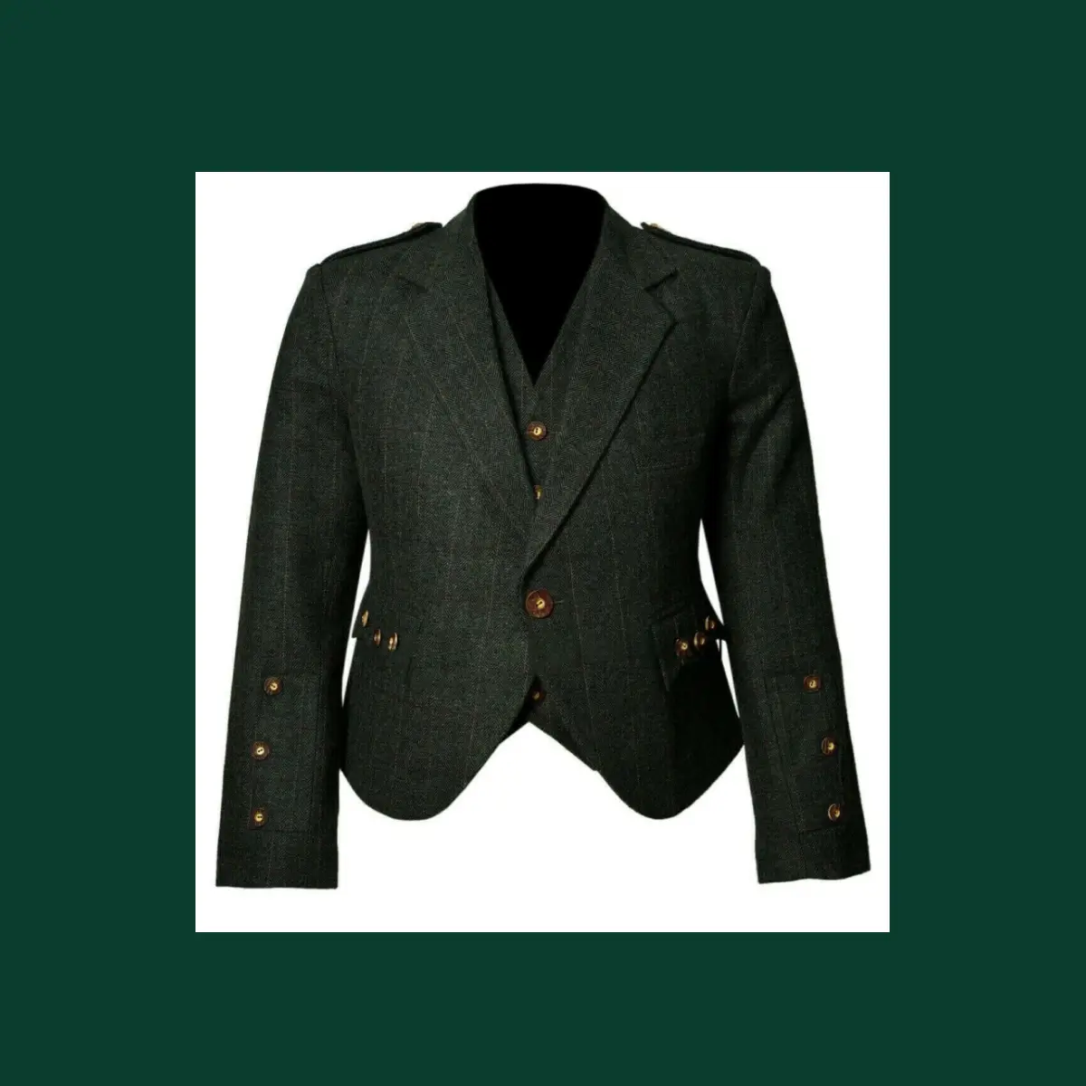 trendy scottish tweed argyle kilt