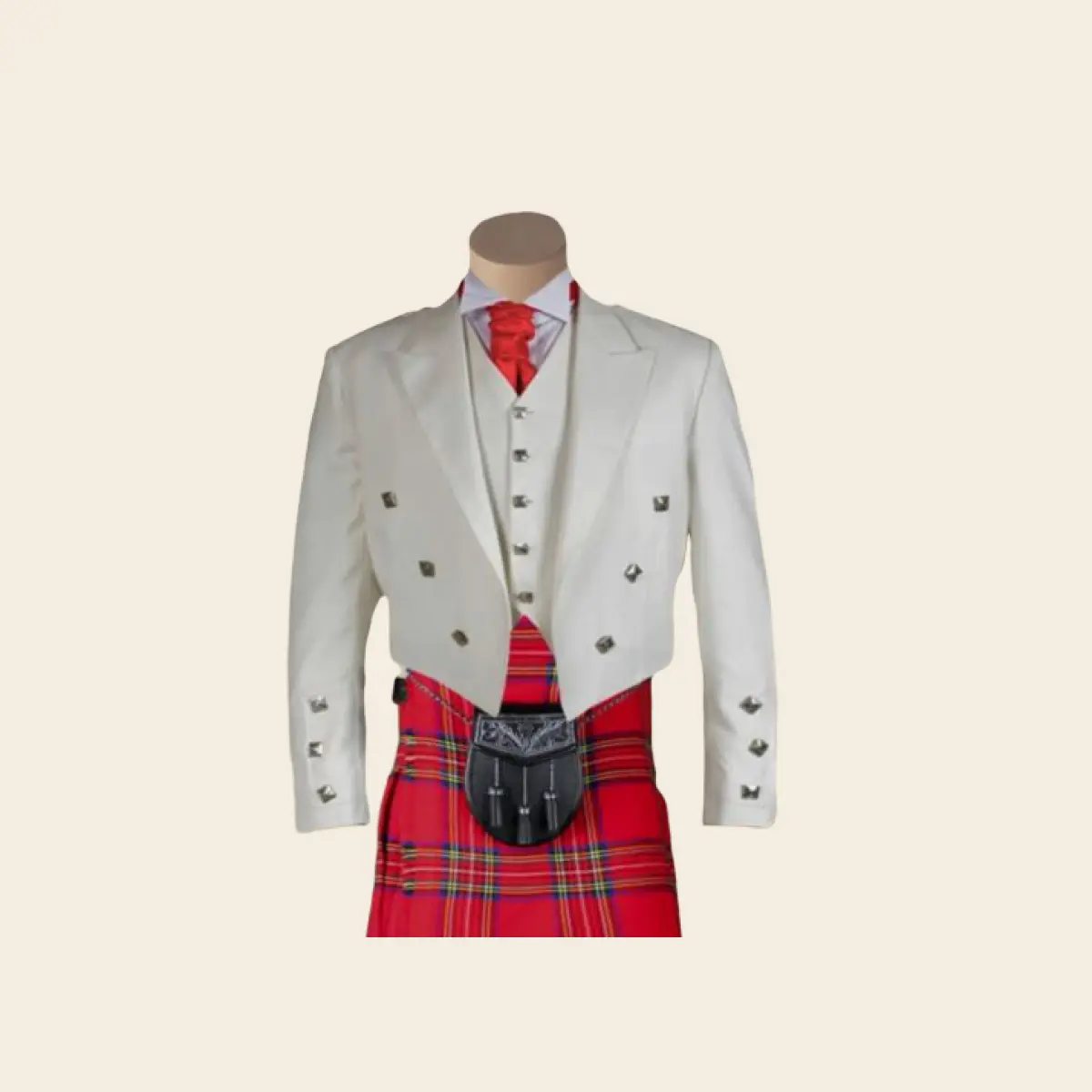 white prince charlie jacket waistcoat